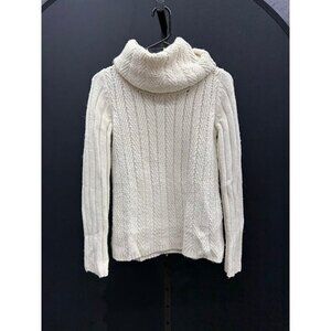 Gap Cable Knit Wool Blend Turtleneck Sweater